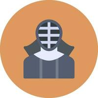 diseño de icono creativo de kendo vector