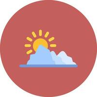 Iceberg Creative Icon Design vector