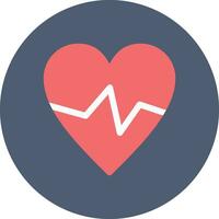 Heart Rate Creative Icon Design vector