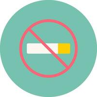 No Smoke Creative Icon Design vector