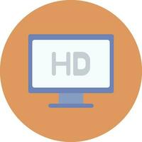 Television Creative Icon Design vector