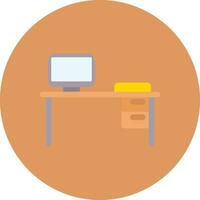 Desk Creative Icon Design vector