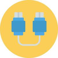 diseño de icono creativo de conexión usb vector