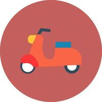 diseño de icono creativo de scooter vector