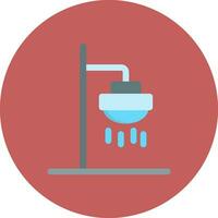 Roof Shower Creative Icon Design vector