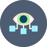 Vision Creative Icon Design vector