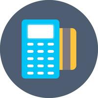 Pos Terminal Creative Icon Design vector