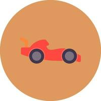 diseño de icono creativo f1 vector