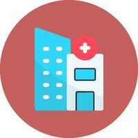 Hospital Property Creative Icon Design vector