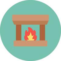 diseño de icono creativo de chimenea vector