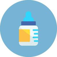 Feeding Bottle Creative Icon Design vector