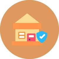 Home Insurance Creative Icon Design vector