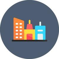 Property Building Creative Icon Design vector