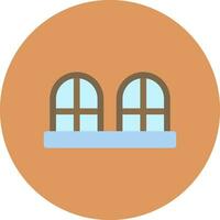 Window Creative Icon Design vector