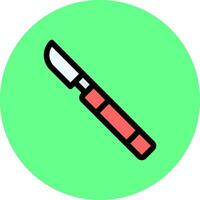 diseño de icono creativo de cuchillo vector