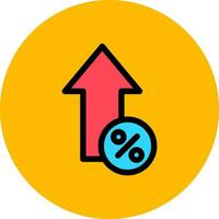 Increase Creative Icon Design vector