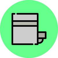 Bin Creative Icon Design vector