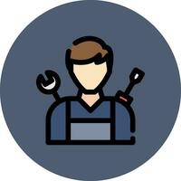 Mechanic Creative Icon Design vector