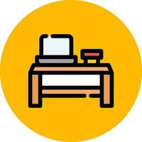 Desk Creative Icon Design vector