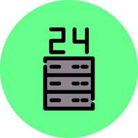 Data Center Creative Icon Design vector