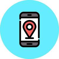 Location Creative Icon Design vector