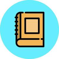 Diary Creative Icon Design vector