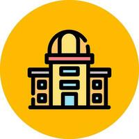 City Hall Creative Icon Design vector