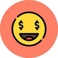 Greedy Creative Icon Design vector