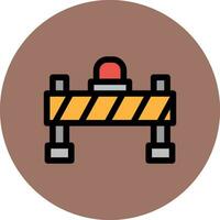 Barrier Creative Icon Design vector