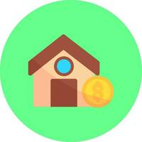 House Sale Creative Icon Design vector