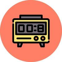 Digital Stopwatch Creative Icon Design vector