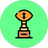 Trophy Creative Icon Design vector