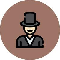 Magician Creative Icon Design vector