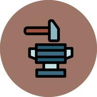 Blacksmith Creative Icon Design vector