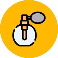 Perfume Creative Icon Design vector