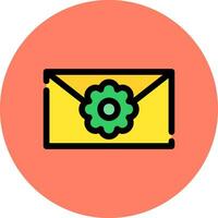 Envelope Creative Icon Design vector