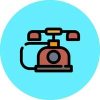 Telephone Creative Icon Design vector