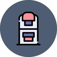 Mammogram Creative Icon Design vector