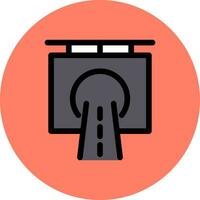 Tunnel Creative Icon Design vector