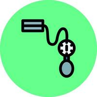 Tensiometer Creative Icon Design vector