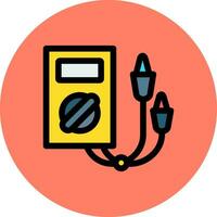 Electric Tester Creative Icon Design vector