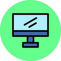 LCD Creative Icon Design vector