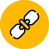 Link Creative Icon Design vector