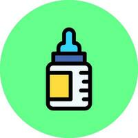 Feeding Bottle Creative Icon Design vector