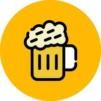 diseño de icono creativo de cerveza vector