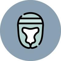 Helmet Creative Icon Design vector