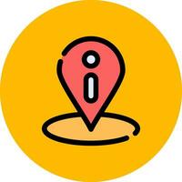 Location Creative Icon Design vector