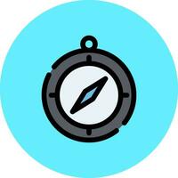 Compass Creative Icon Design vector