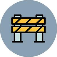 Barrier Creative Icon Design vector