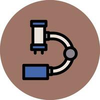 Microscope Creative Icon Design vector